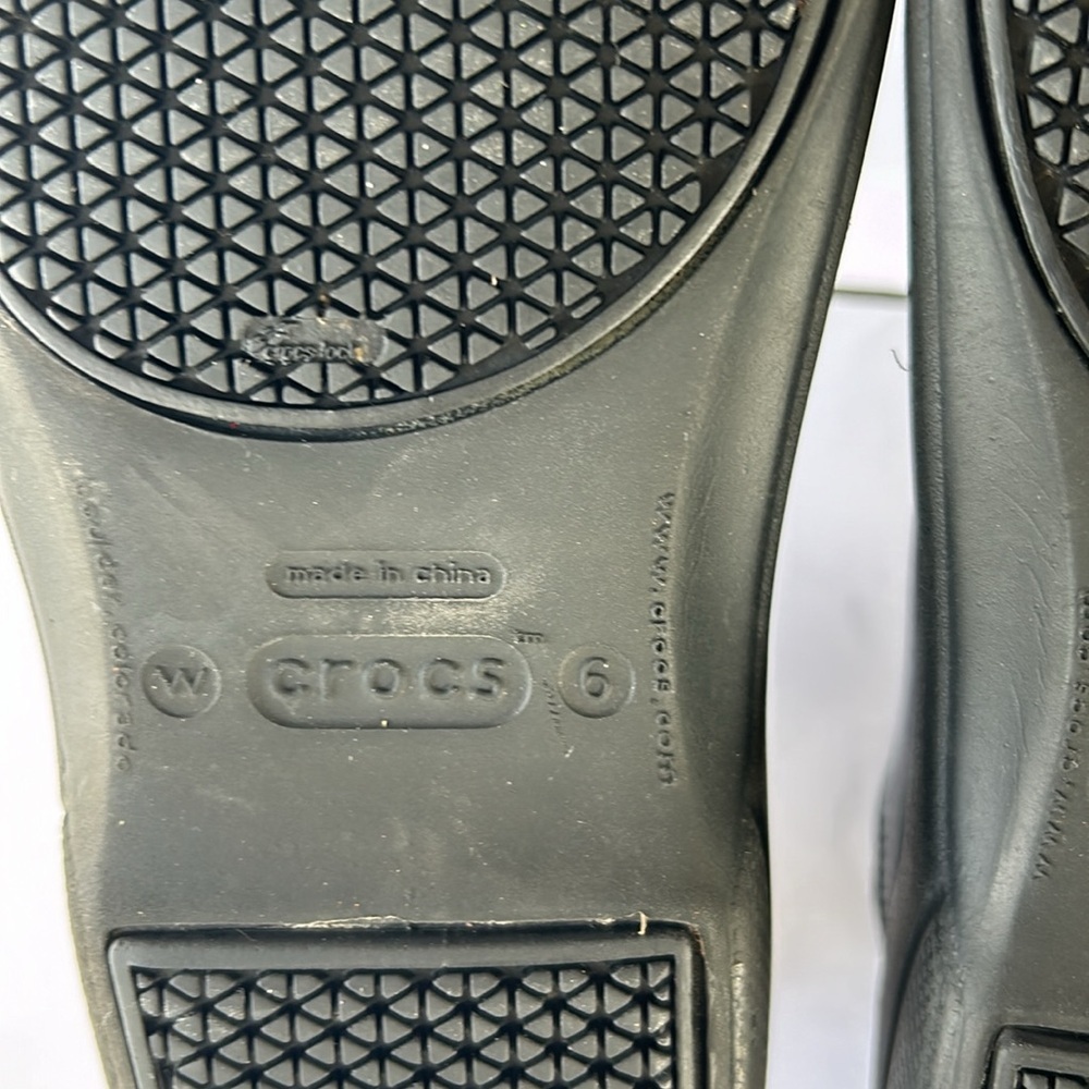 CROCS leather clogs black - Picture 11 of 11
